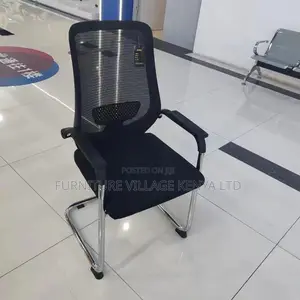 Office Chair: Ergonomic Meeting Table Chair With Padded Arms