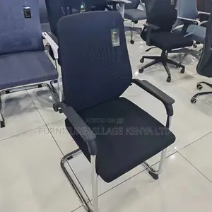 Office Chair: Ergonomic Meeting Table Chair With Padded Arms