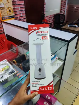 Neelux Rechargeable 12 Watts 54led Emergency Lamp