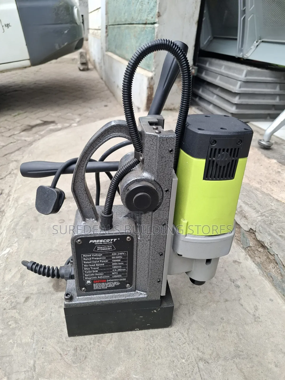 Electric Magnetic Drill-Prescott Brand