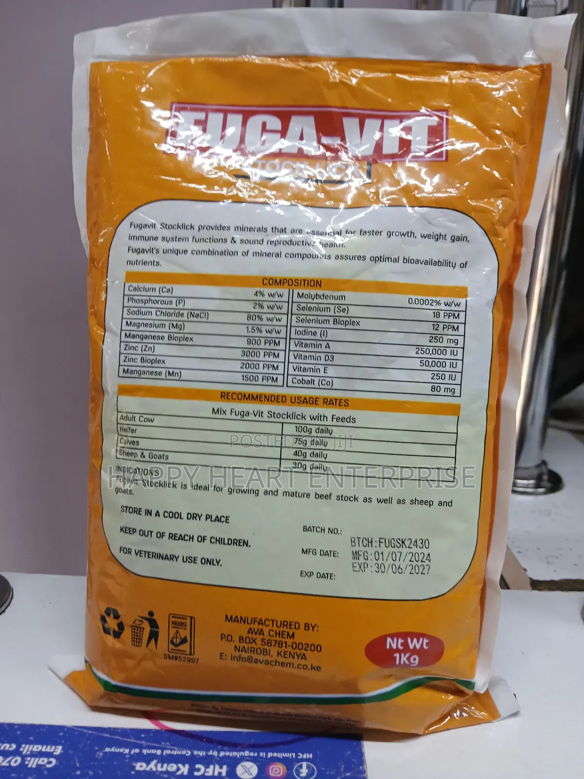 Fugavit Stocklick 1kg