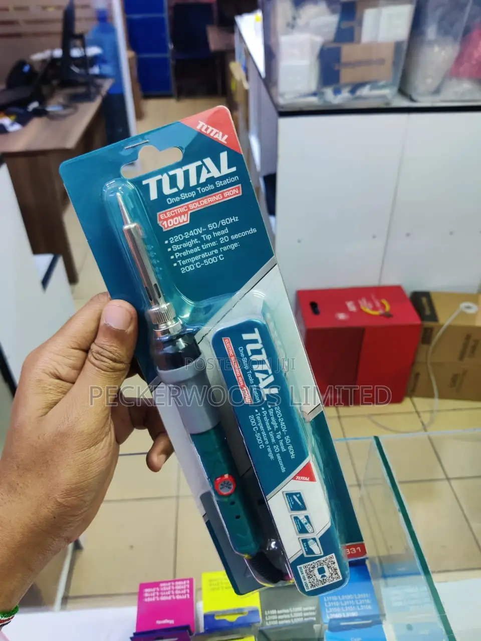 High-Performance Straight Electric Soldering Iron