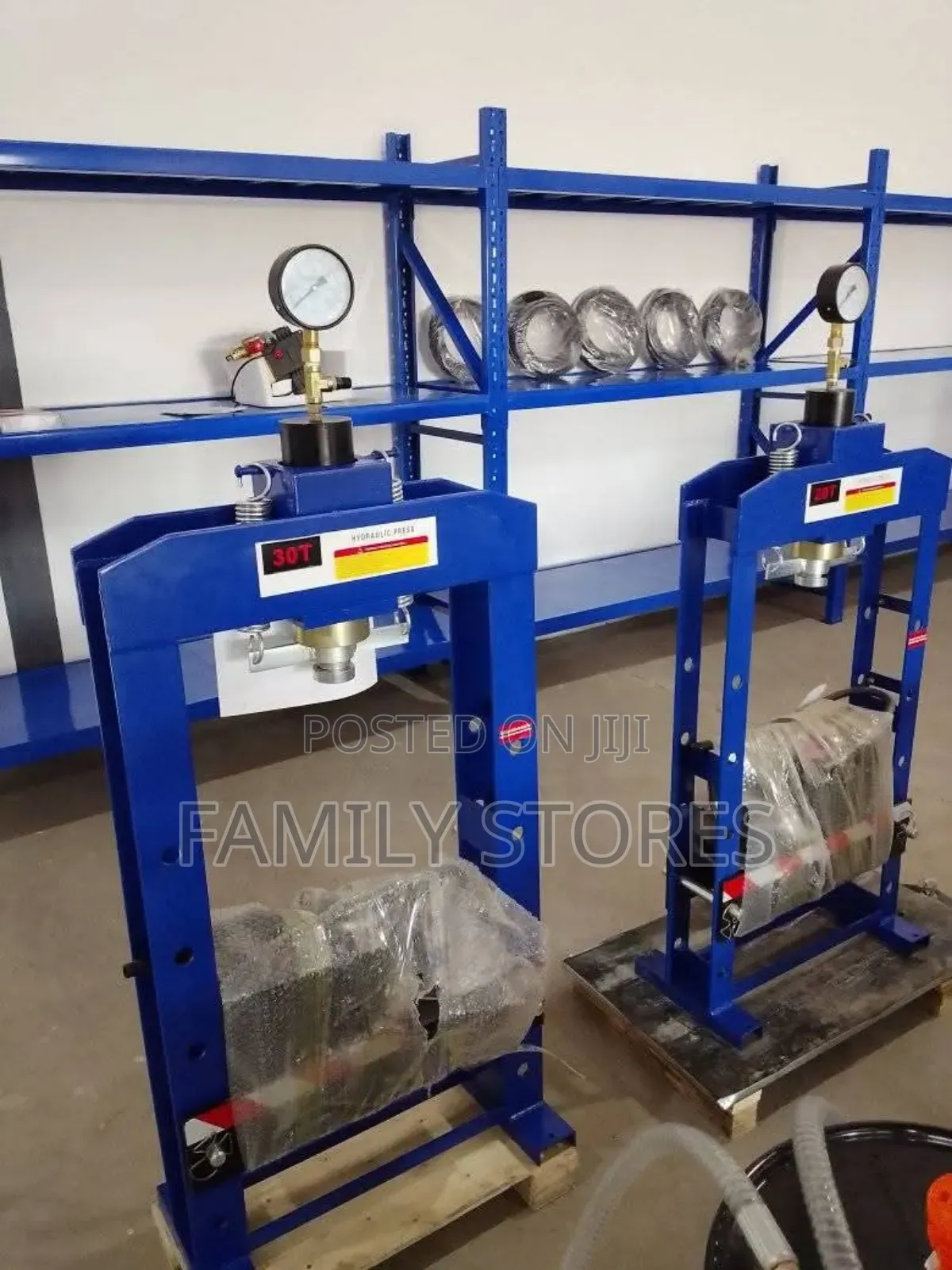Heavy Duty Hydraulic Bushes Press Machine 30tonnes.