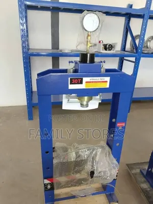 Heavy Duty Hydraulic Bushes Press Machine 30tonnes.