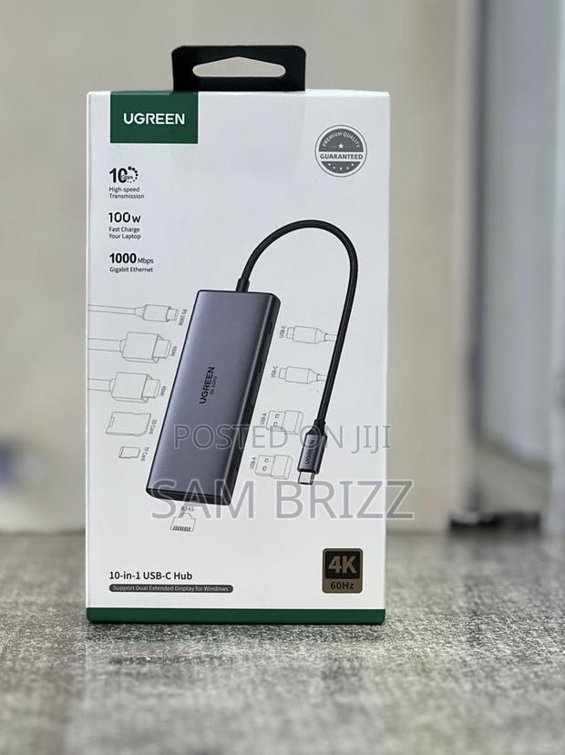 Ugreen Usb-C Hub 10 in 1 Type C Hub - thumbnail 2