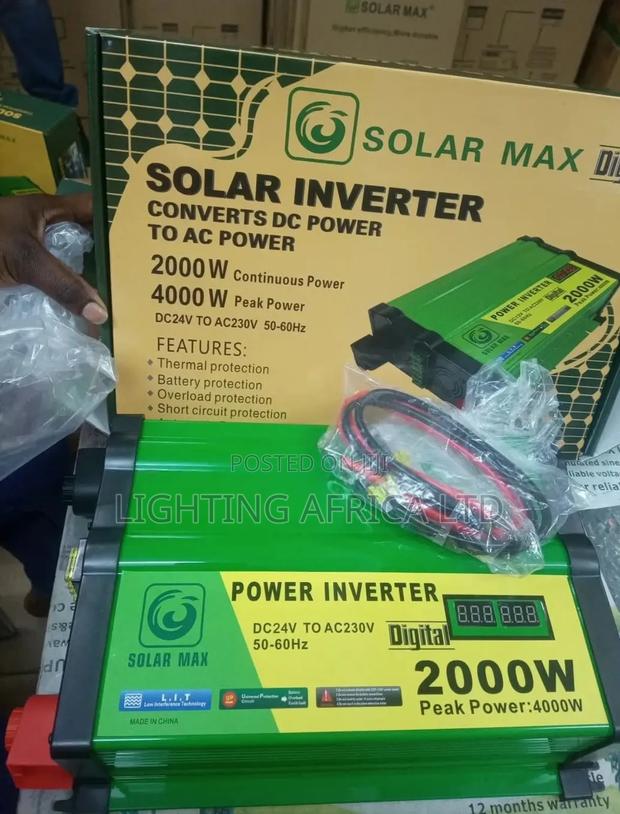 2000 Watts Solarmax 12v Inverter