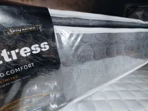 5by6 12inch Pillowtop Spring Mattresses + Free Delivery.