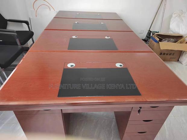Office Desk: Modern Executive Writing Staff Study Desk-120cm - thumbnail 3