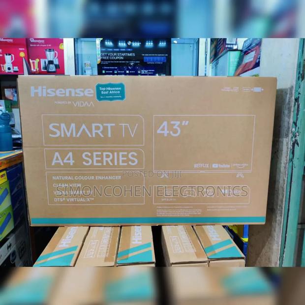 Hisense 43" Smart A4 Frameless Tv - thumbnail 3