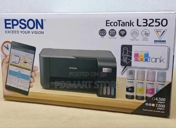 Epson Ecotank L3250 A4 Wifi Wireless All in One Ink
