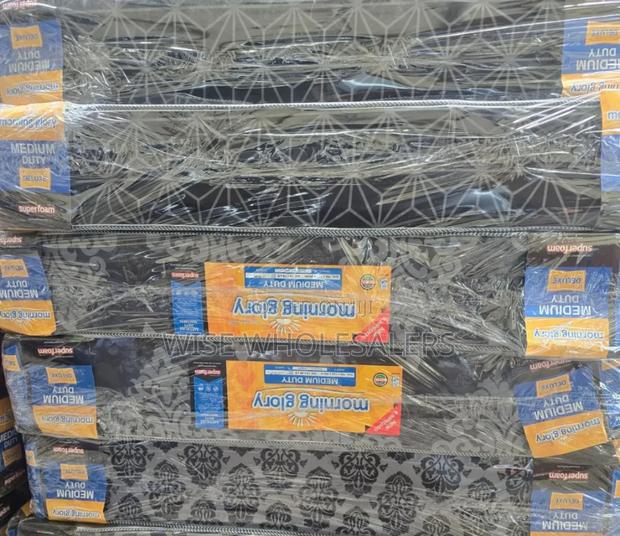 Morning Glory Superfoam Mattress Quilted 5*6 8inches