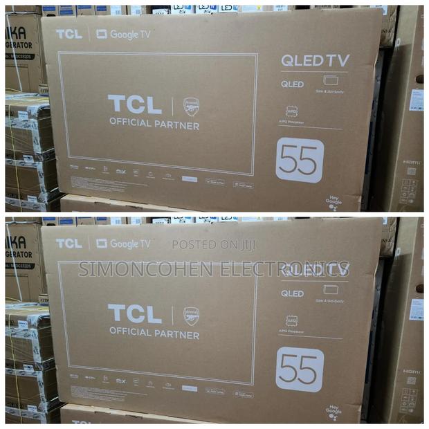 Tcl 55 " Smart Qled Google Tv - main view