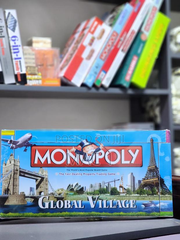 Premium Monopoly Global Village Large Size - main view