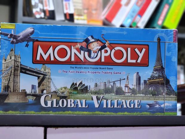 Premium Monopoly Global Village Large Size - thumbnail 2