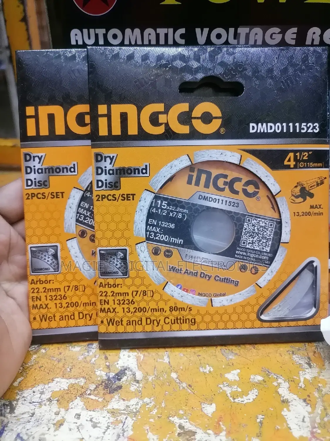 High Standard 2pcs Ingco Diamond Disc