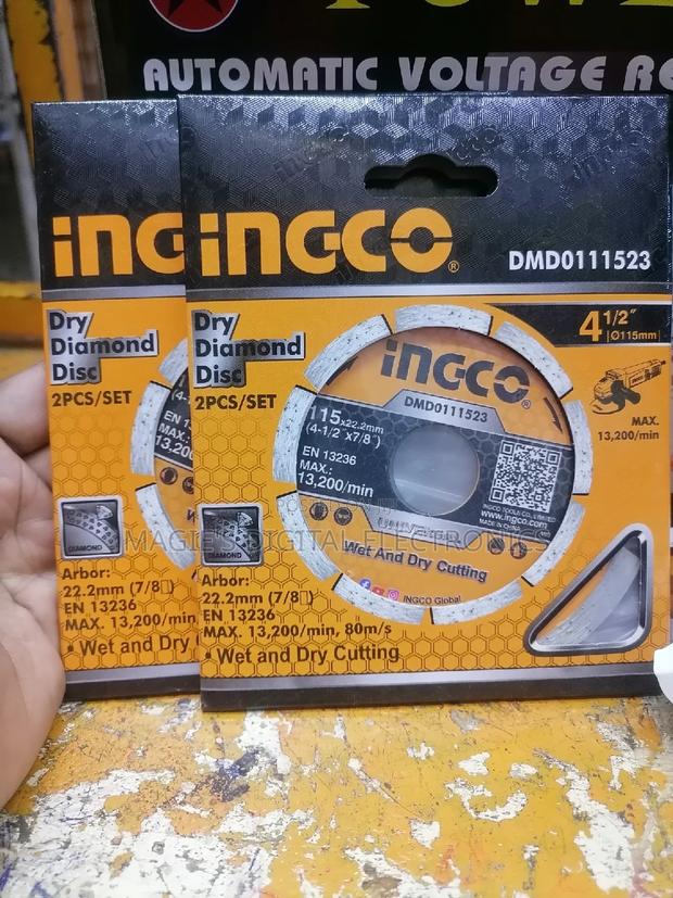 High Standard 2pcs Ingco Diamond Disc - main view