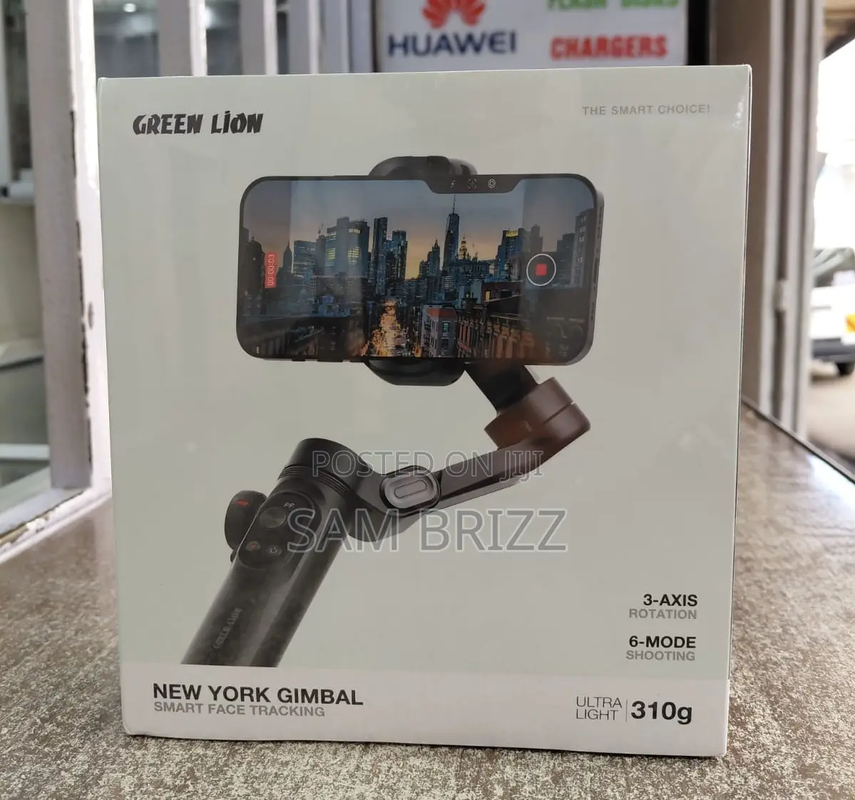 Green Lion New York Gimbal Smart Face Tracking