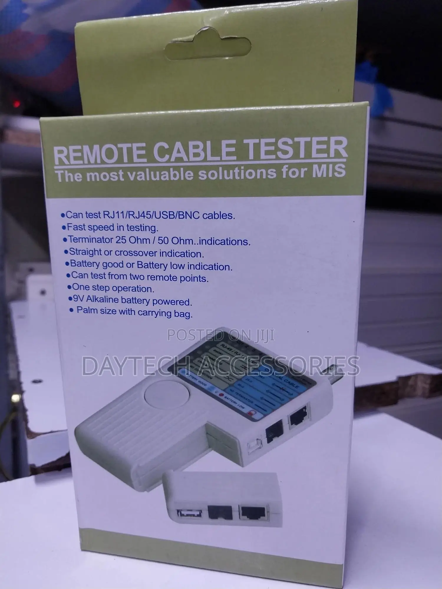 All in One Rj45 Rj11 Usb and BNC Cable Tester