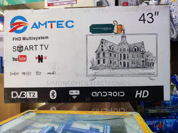 Amtec 43" Smart Frameless With Bluetooth - main view