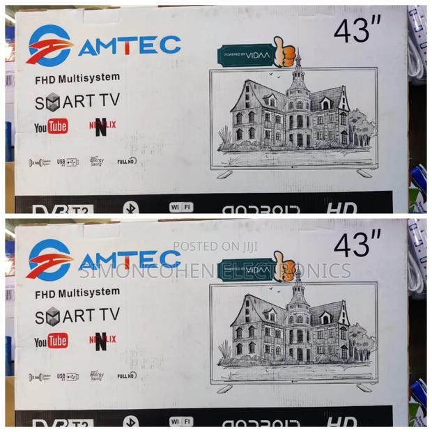 Amtec 43" Smart Frameless With Bluetooth - thumbnail 2