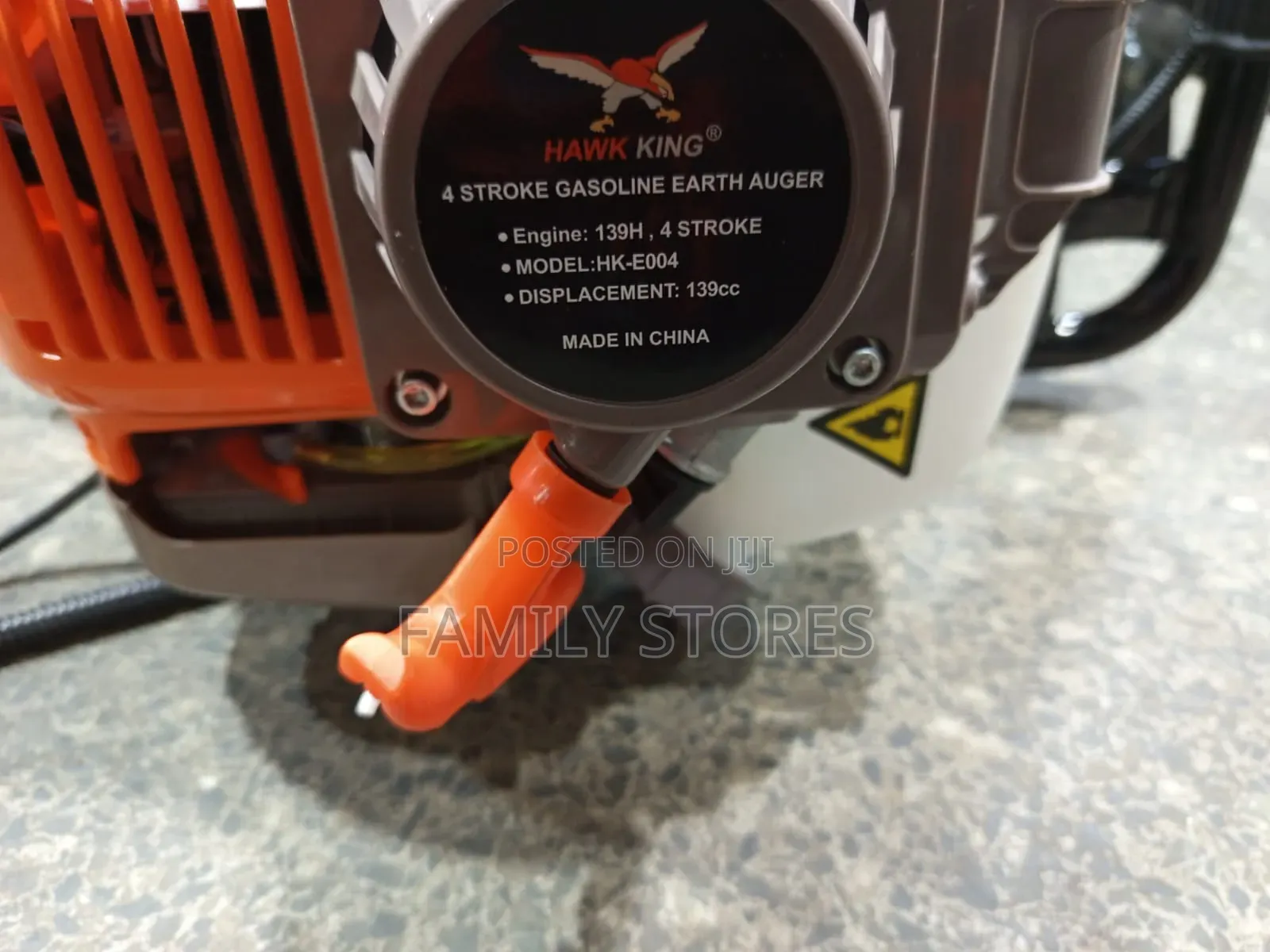 Petrol Powered Four Stroke Earth Auger Machine