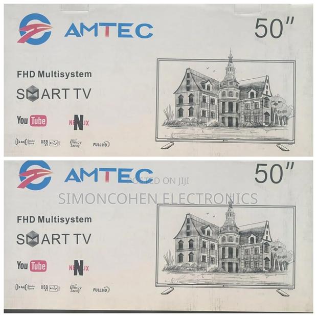 Amtec 50" Smart Android Bluetooth - main view