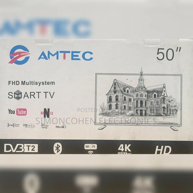 Amtec 50" Smart Android Bluetooth - thumbnail 3