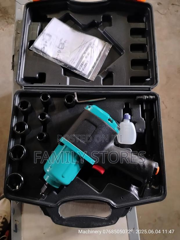 Impact Wrench Half Inch With Accessories.