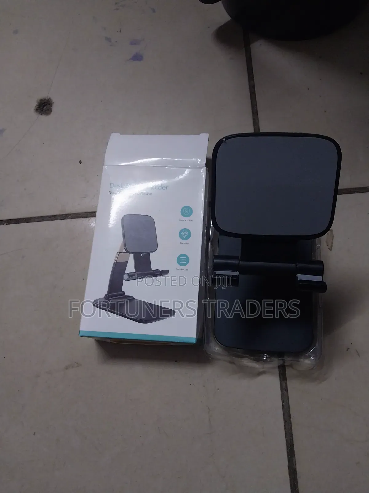Foldable and Adjustable Desk Phone Holder