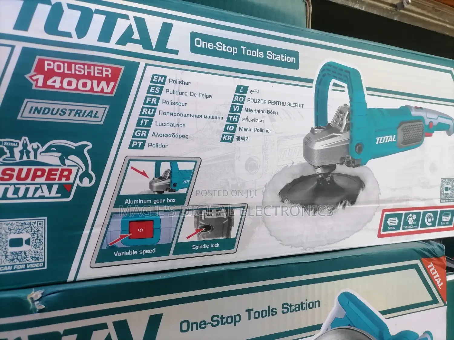 Top Guarantee 1400w Total Buffing Machine