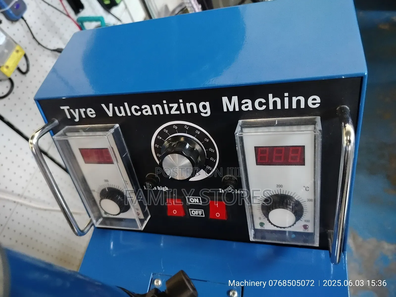 Heavy Duty Tyre Vulcanizer Machine Electric Powered.