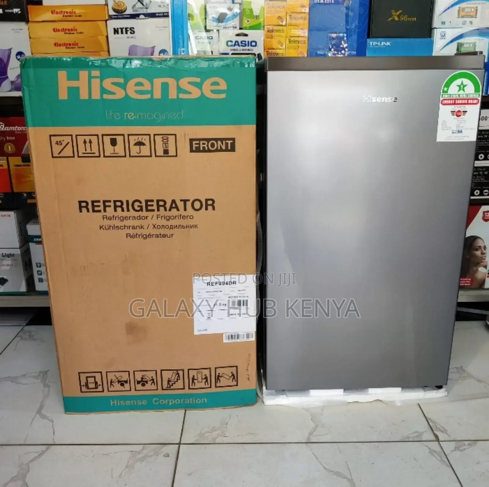 Hisense Ref094dr 94l Single Door Fridge