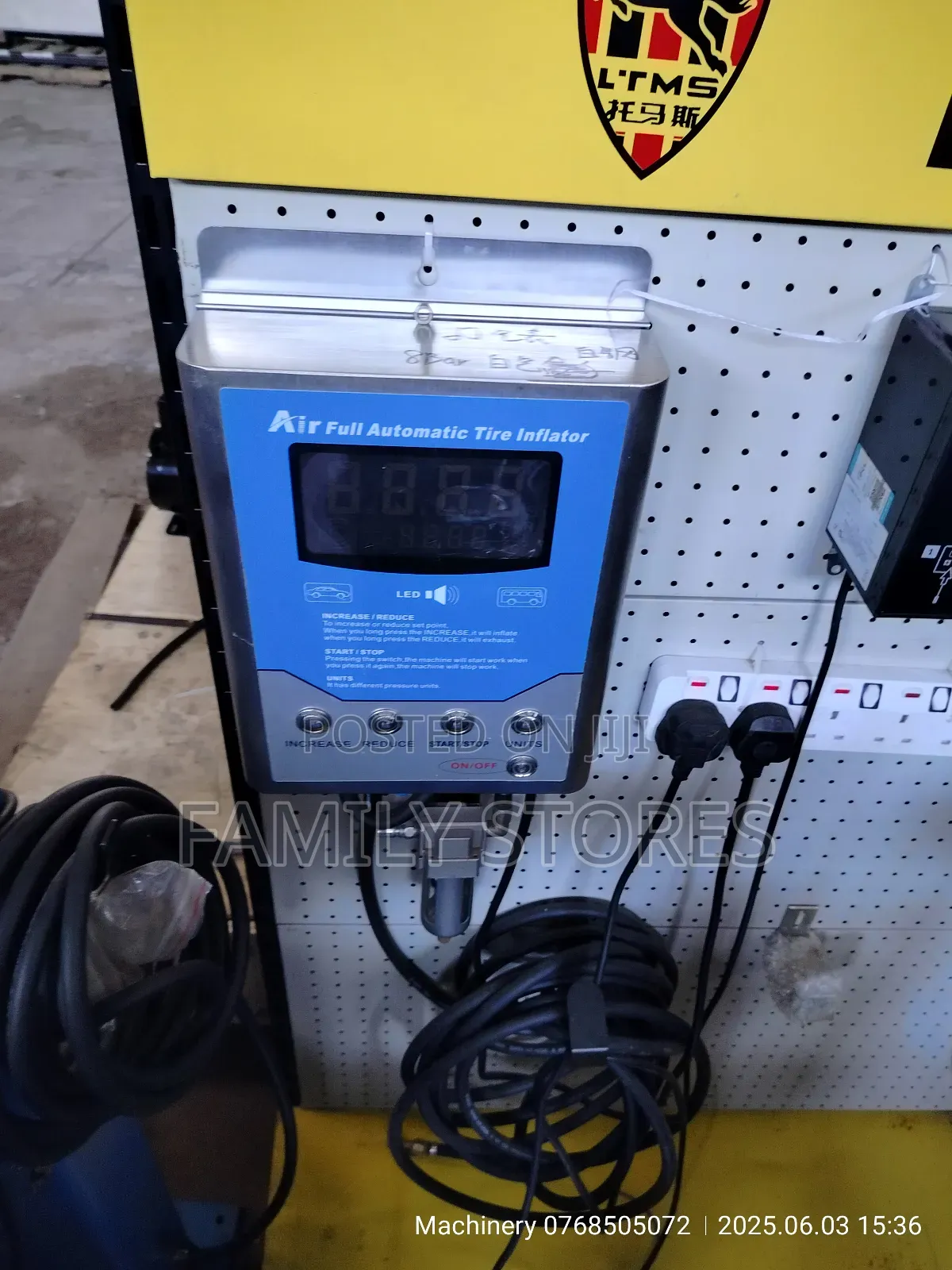 Heavy Duty Tyre Air Inflator Machine in Stock