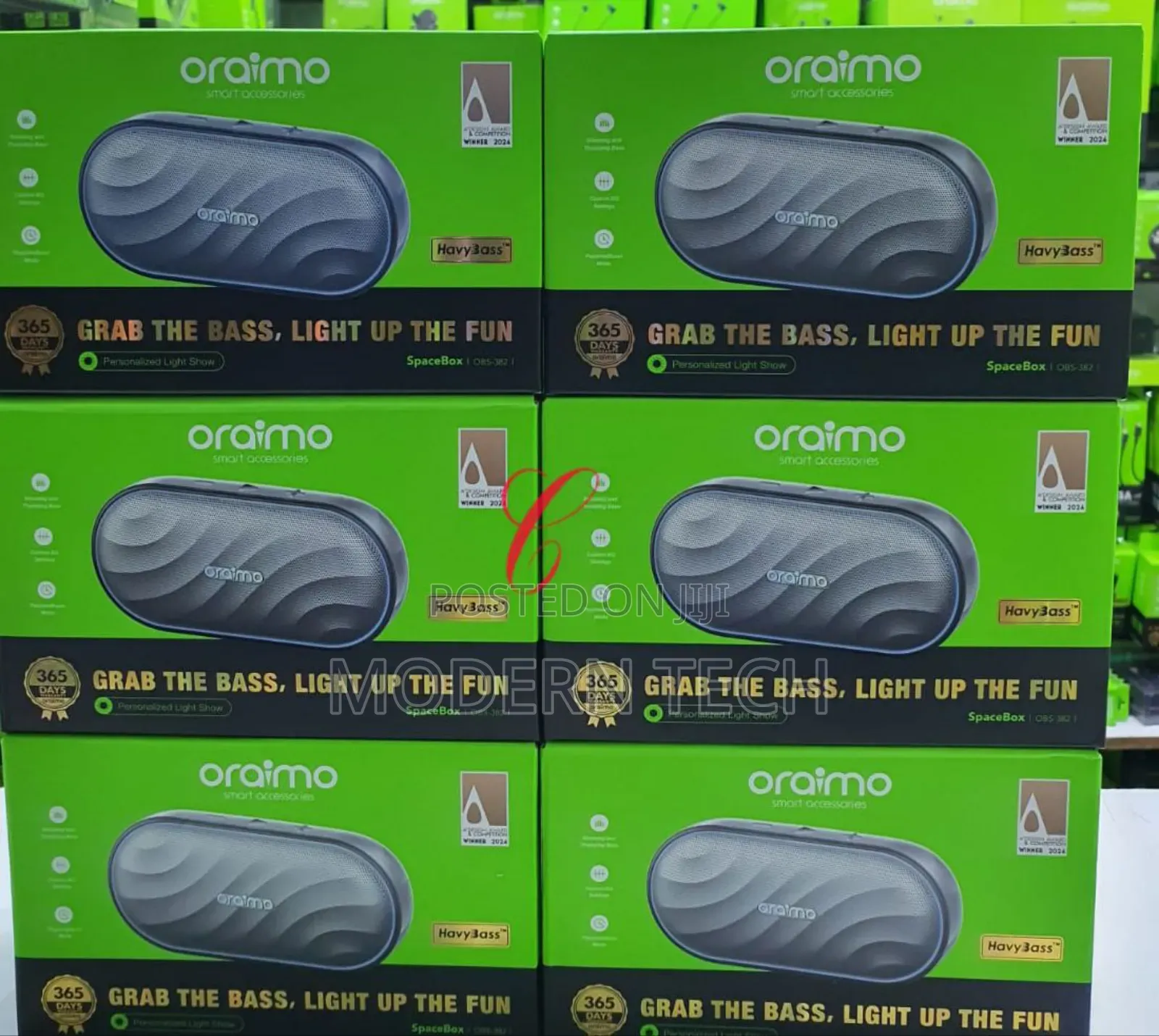 Oraimo Spacebox 8w Fm Wireless Speaker