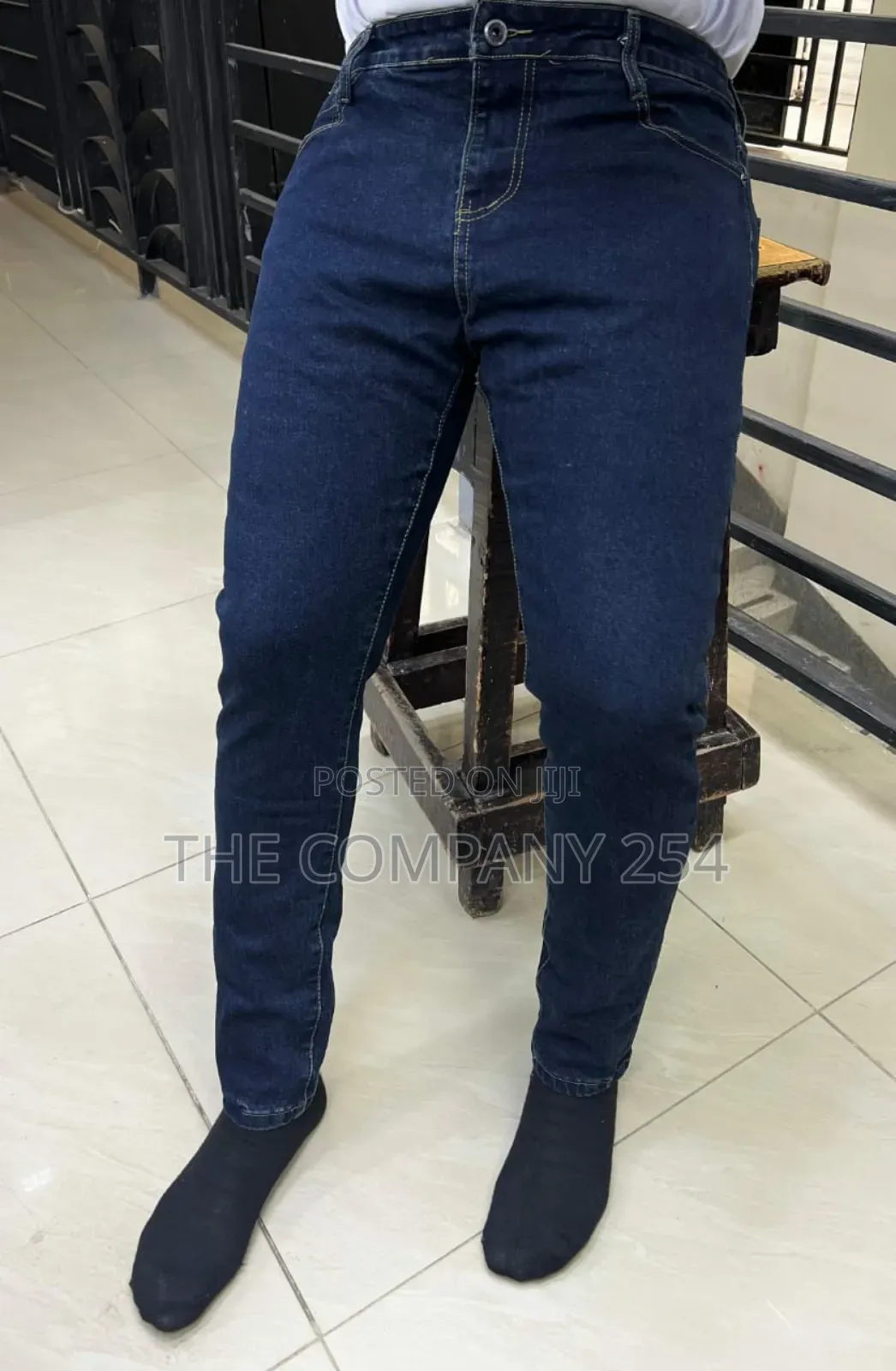 Quality Casual Plain Denim Made Jeans Trousers