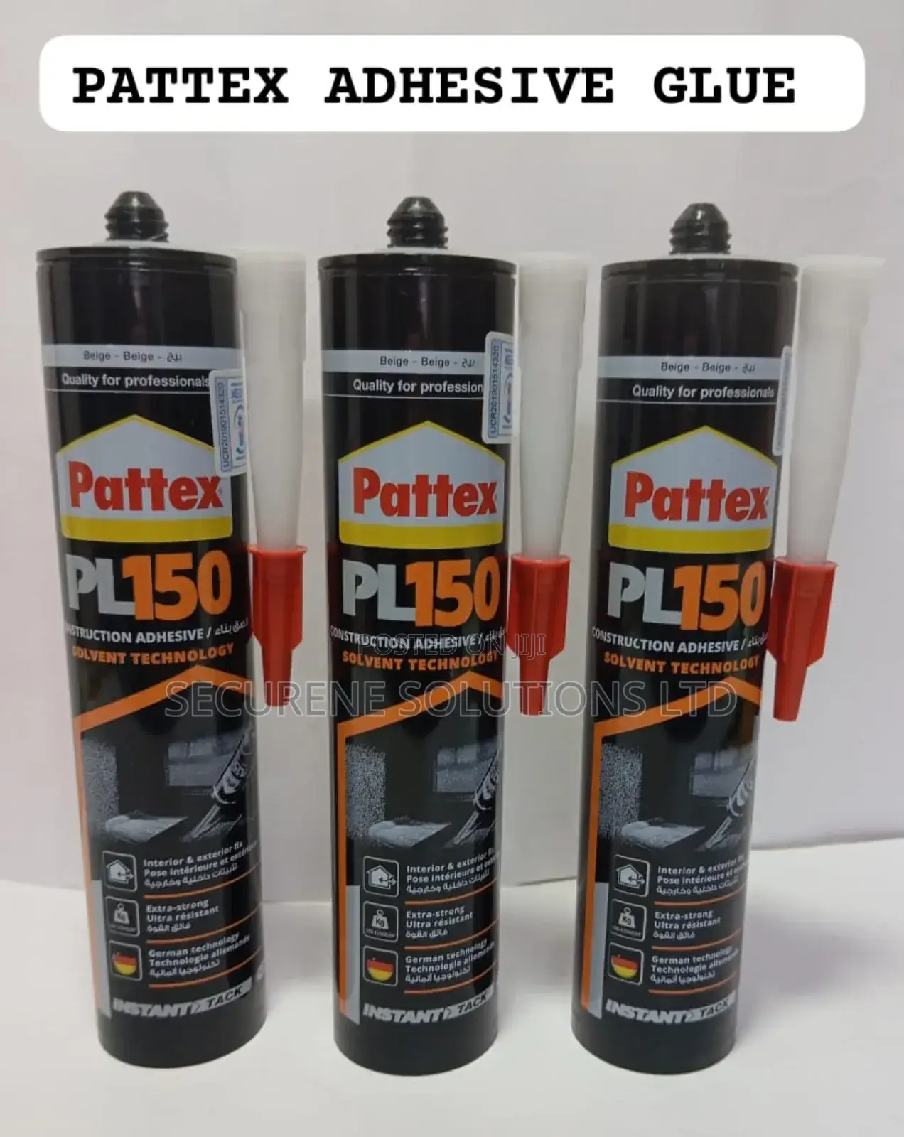 Pattex Pl150 Is a Construction Adhesive