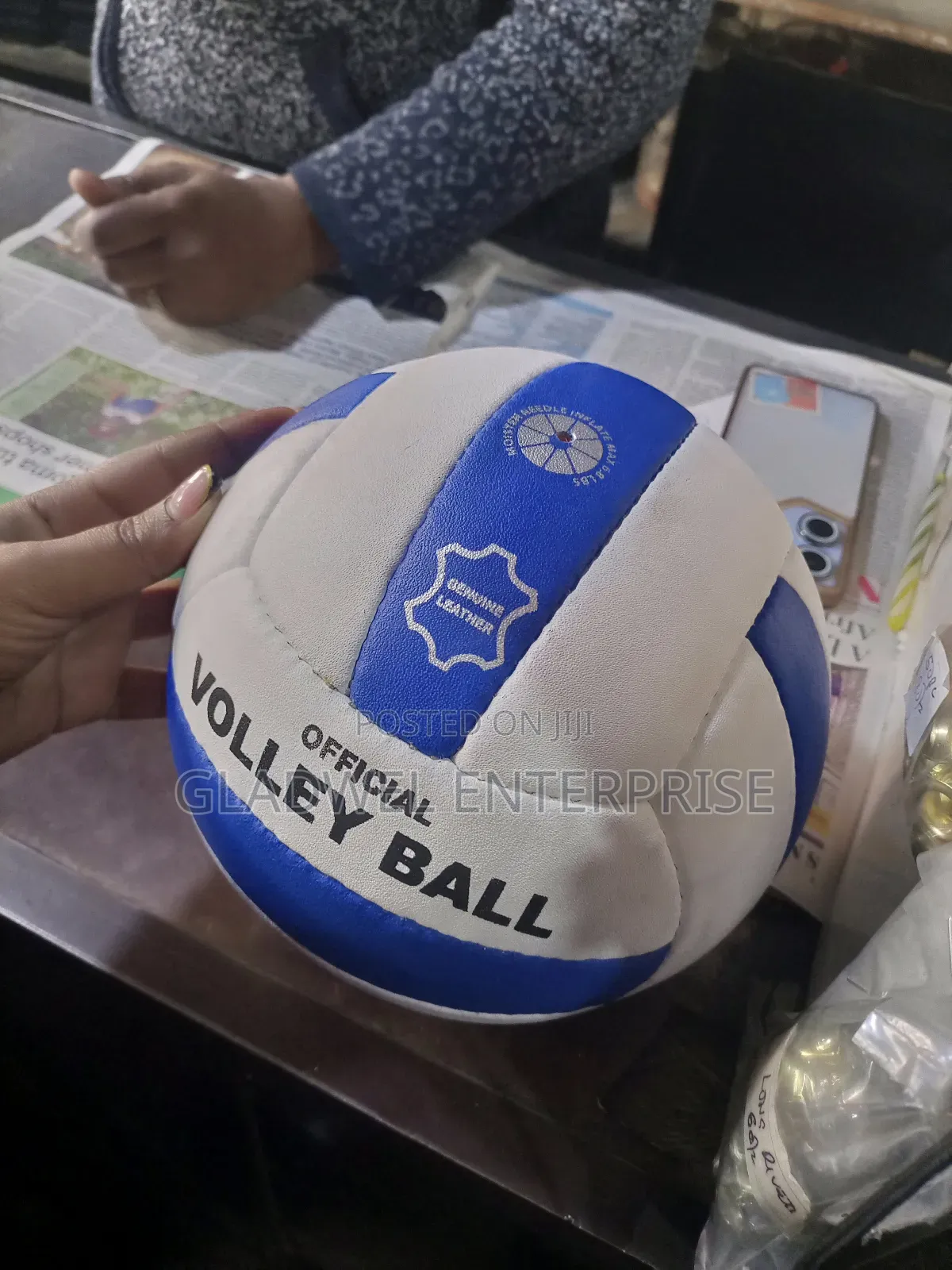 Preferred Pure Leather Volleyball Ball