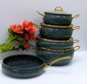 Heavy Elegant Granite Cooking Pot