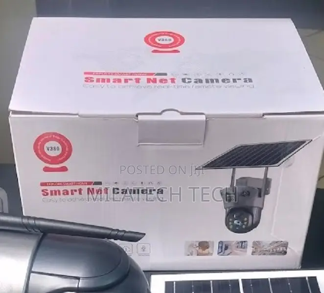 Solar Powered Smart V380 Cameraa.,.