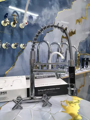Brimix Kitchen Mixer Wall (Silver and Black