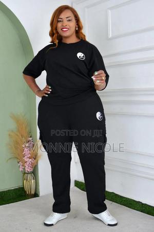 Stylish Plus Size 2pc Set Tracksuit - thumbnail 2