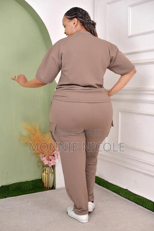 Stylish Plus Size 2pc Set Tracksuit - thumbnail 3