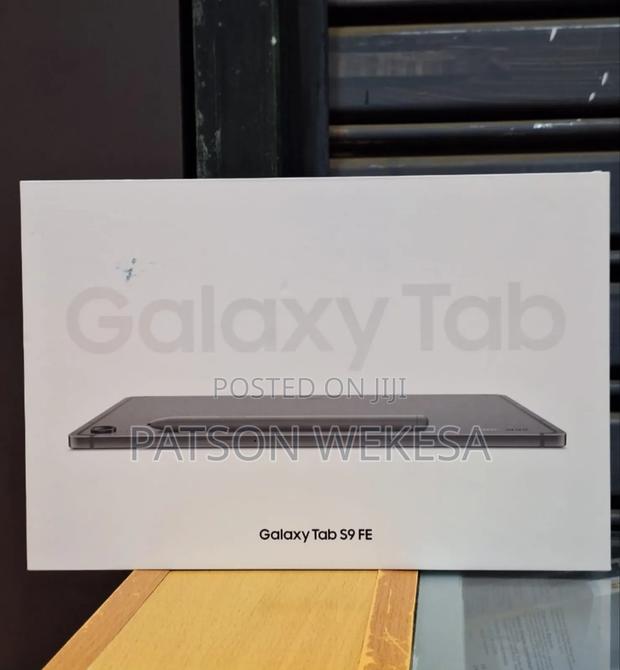 New Samsung Galaxy Tab S9 FE 128 GB Gray - thumbnail 3