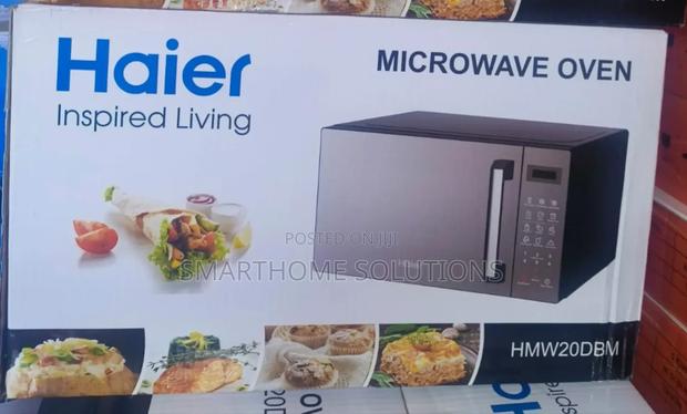 Haier 20l With Handle Digital Silver Microwave