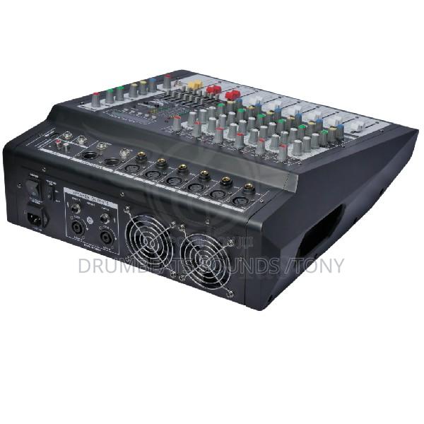 6-Channel Powered Mixer With Multi-Fx Processor and Usb