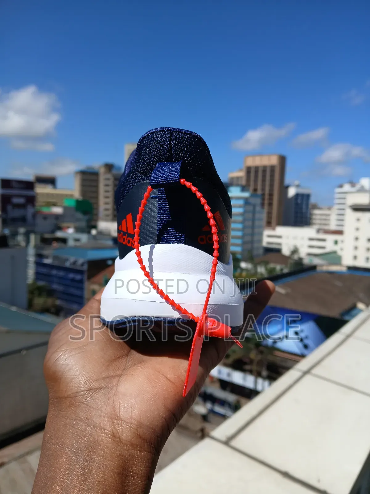 Navy Blue Adidas Gym Sports Shoes