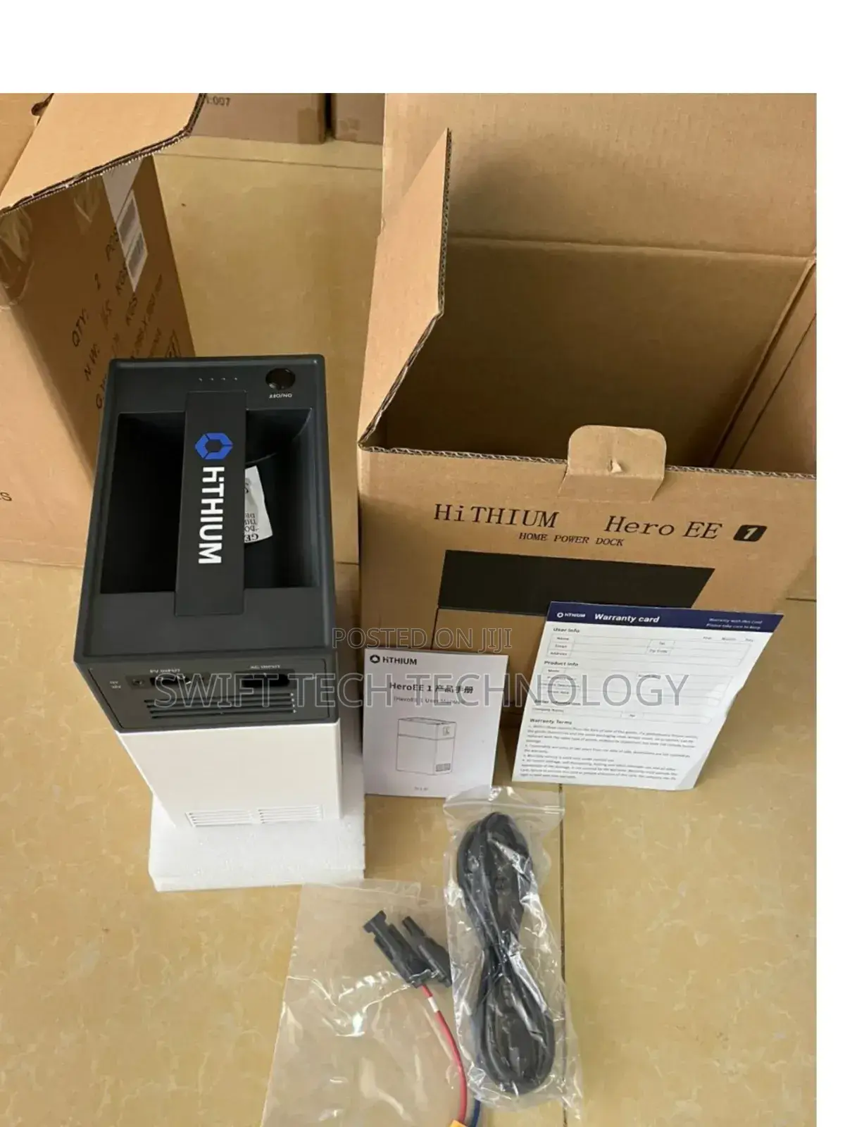 Portable Powerbank Station Solar Power Lithium 3 in 1