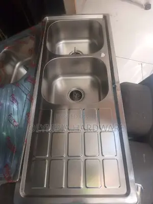 Double Kitchen Sink Stainless (2bowls, 1drain