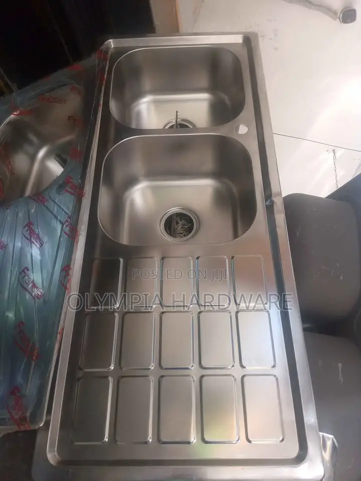 Double Kitchen Sink Stainless (2bowls, 1drain