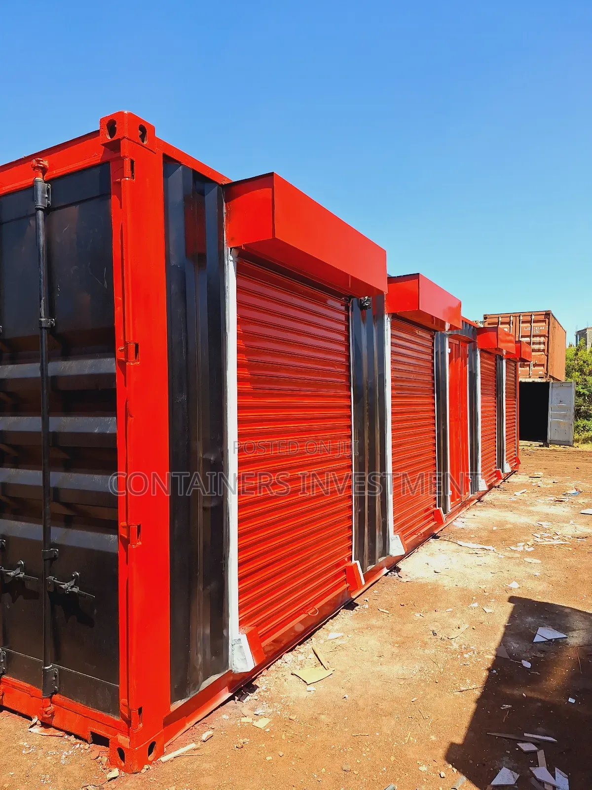  Container Stalls Delivered Installed Across Kenya.